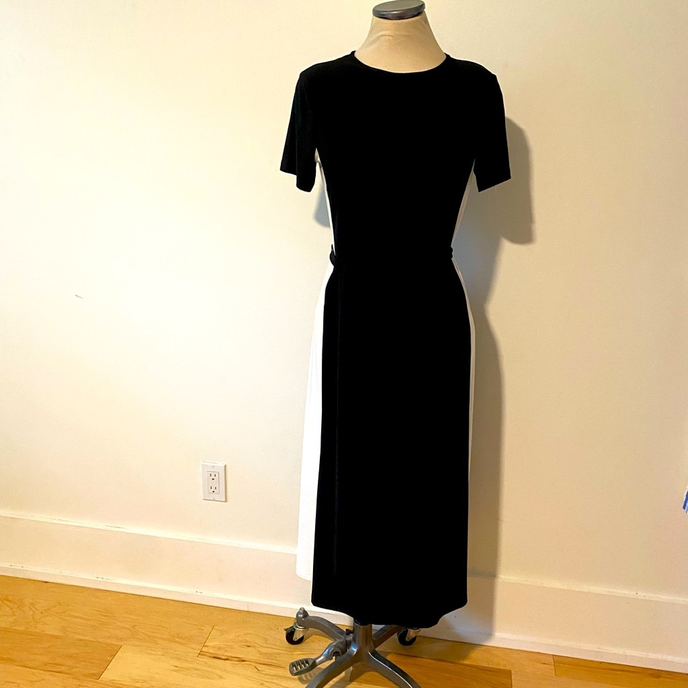 Super comfortable black and white dress from Chaps